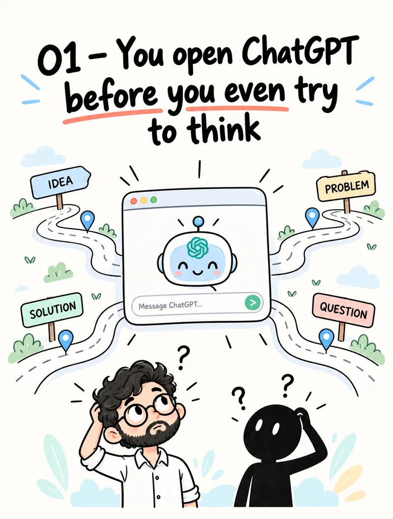 You open ChatGPT before you even try to think