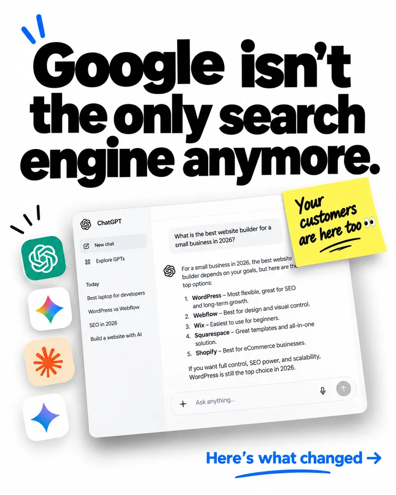 Google isn't the only search engine anymore — customers now ask AI assistants too